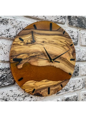 Epoxy Wall Clock with...