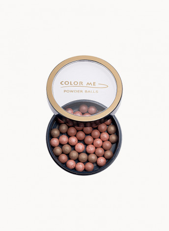 Makeup powder balls